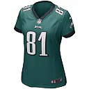 Zennovawear Terrell Owens 81 Philadelphia Eagles Women Game Retired Jersey - Midnight Green