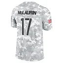 Zennovawear Terry McLaurin 17 Washington Commanders 2024 Salute to Service Limited Men Jersey - Arctic Camo