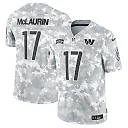 Zennovawear Terry McLaurin 17 Washington Commanders 2024 Salute to Service Limited Men Jersey - Arctic Camo