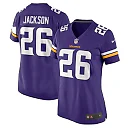 Zennovawear Theo Jackson 26 Minnesota Vikings Women's Game Jersey - Purple