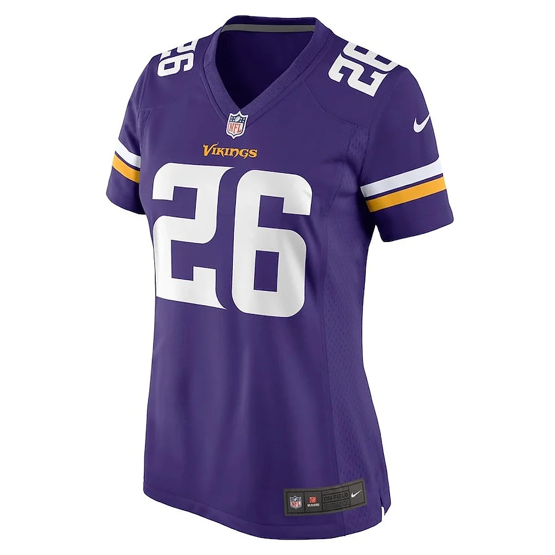 Zennovawear Theo Jackson 26 Minnesota Vikings Women's Game Jersey - Purple