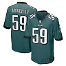 Zennovawear Thomas Booker IV 59 Philadelphia Eagles Game Men Jersey - Midnight Green