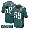 Zennovawear Thomas Booker IV 59 Philadelphia Eagles Super Bowl LIX Champions Patch 'New Orleans - The Ultimate Showdown' EMBROIDERED Game Men...