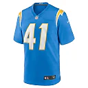 Zennovawear Thomas Harper 41 Los Angeles Chargers Team Game Men Jersey - Powder Blue