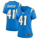 Zennovawear Thomas Harper 41 Los Angeles Chargers Women's Game Jersey - Powder Blue