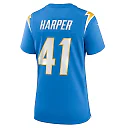 Zennovawear Thomas Harper 41 Los Angeles Chargers Women's Game Jersey - Powder Blue