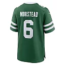 Zennovawear Thomas Morstead 6 New York Jets Team Game Men Jersey - Legacy Green
