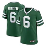 Zennovawear Thomas Morstead 6 New York Jets Team Game Men Jersey - Legacy Green
