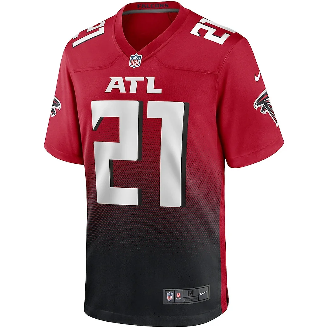 Zennovawear Todd Gurley II 21 Atlanta Falcons Men 2nd Alternate Game Jersey - Red