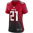 Zennovawear Todd Gurley II 21 Atlanta Falcons Women 2nd Alternate Game Jersey - Red