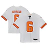 Zennovawear Baker Mayfield '76 Tampa Bay Buccaneers Toddler Game Jersey - White