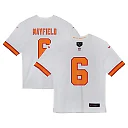 Zennovawear Baker Mayfield '76 Tampa Bay Buccaneers Toddler Game Jersey - White