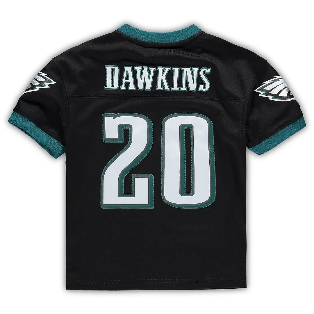 Zennovawear Brian Dawkins Philadelphia Eagles Toddler 2004 Retired Legacy Jersey - Black
