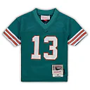 Zennovawear Dan Marino Miami Dolphins Toddler 1984 Retired Legacy Jersey - Aqua