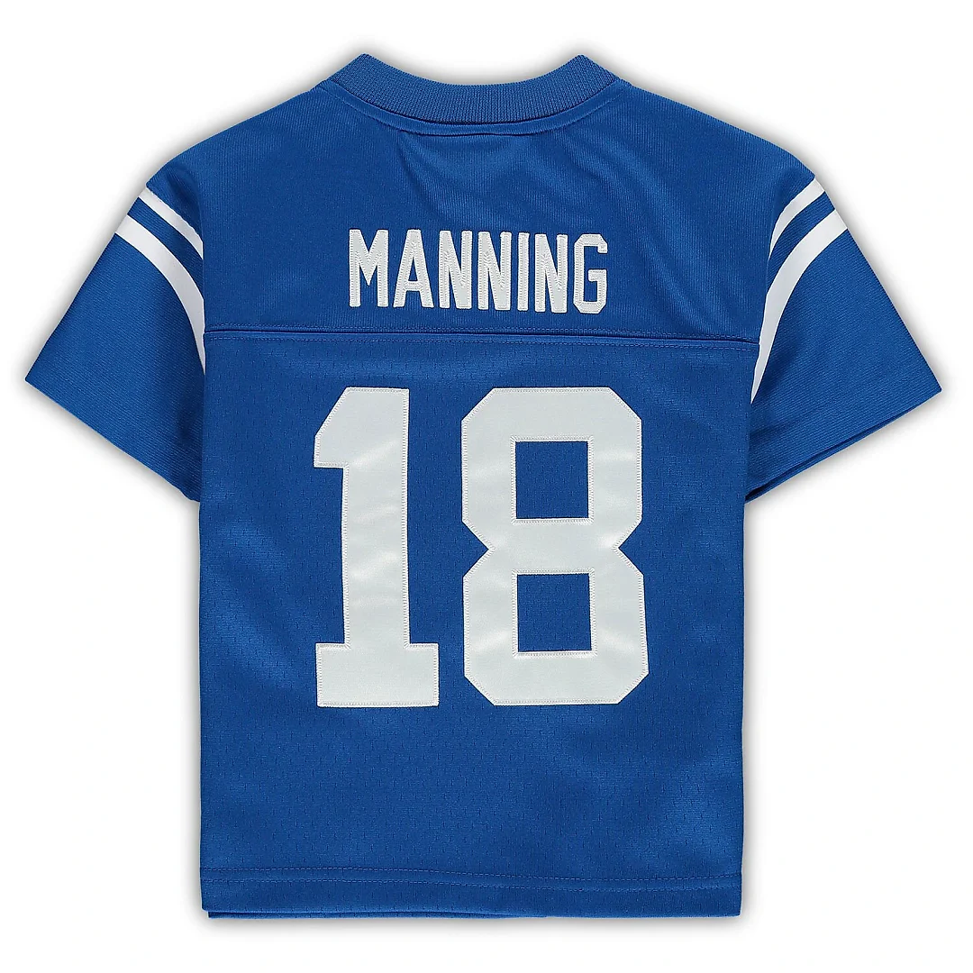 Zennovawear Peyton Manning Indianapolis Colts Toddler 1998 Retired Legacy Jersey - Royal