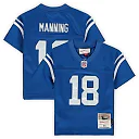 Zennovawear Peyton Manning Indianapolis Colts Toddler 1998 Retired Legacy Jersey - Royal