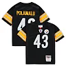 Zennovawear Troy Polamalu Pittsburgh Steelers Toddler 2005 Retired Legacy Jersey - Black