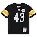 Zennovawear Troy Polamalu Pittsburgh Steelers Toddler 2005 Retired Legacy Jersey - Black