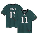 Zennovawear A.J. Brown Philadelphia Eagles Toddler Game Jersey - Midnight Green