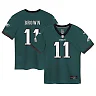 Zennovawear A.J. Brown Philadelphia Eagles Toddler Game Jersey - Midnight Green