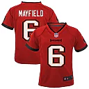 Zennovawear Baker Mayfield Tampa Bay Buccaneers Toddler Game Jersey - Red