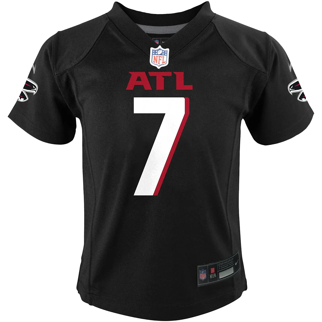 Zennovawear Bijan Robinson Atlanta Falcons Toddler Game Jersey - Black