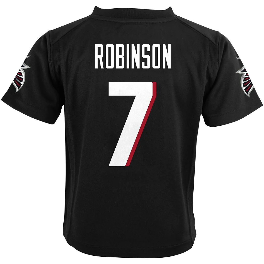 Zennovawear Bijan Robinson Atlanta Falcons Toddler Game Jersey - Black