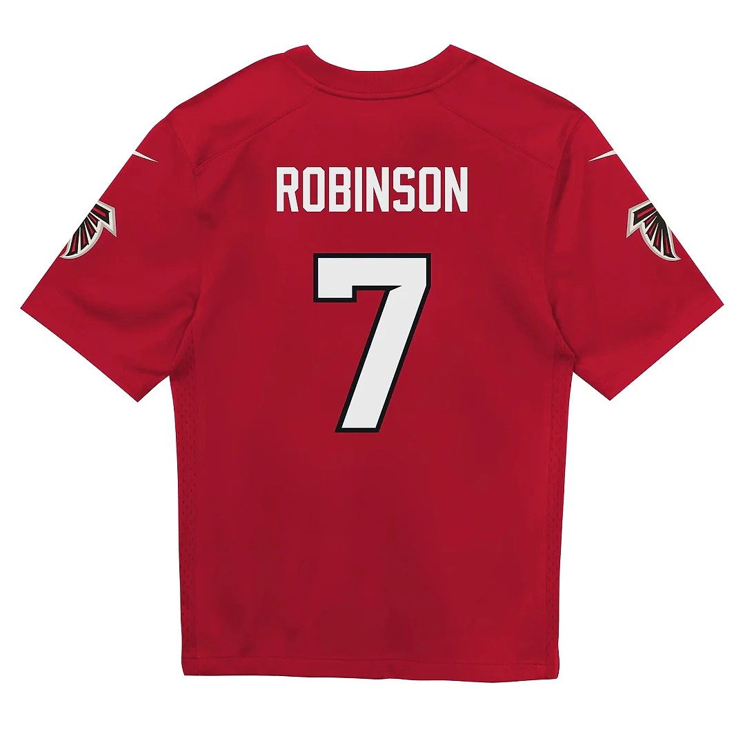 Zennovawear Bijan Robinson Atlanta Falcons Toddler Team Game Jersey - Red