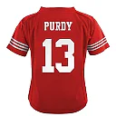 Zennovawear Brock Purdy San Francisco 49ers Toddler Game Jersey - Scarlet