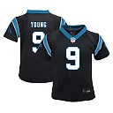 Zennovawear Bryce Young Carolina Panthers Toddler Game Jersey - Black