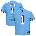 Zennovawear Cameron Ward Tennessee Titans Toddler Alternate 2 Game Jersey - Light Blue