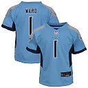 Zennovawear Cameron Ward Tennessee Titans Toddler Game Jersey - Light Blue