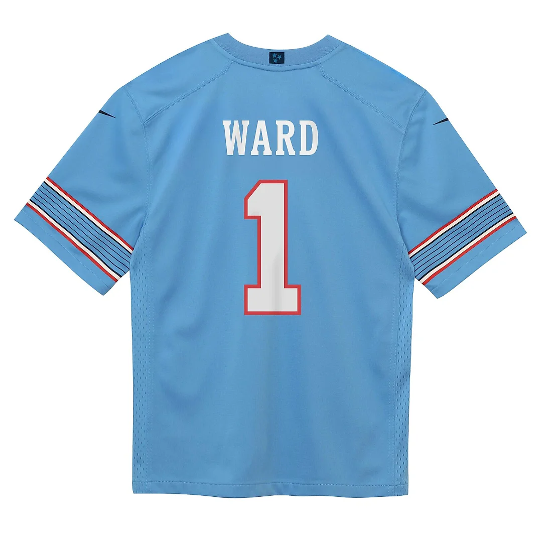 Zennovawear Cameron Ward Tennessee Titans Toddler Team Game Jersey - Light Blue