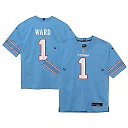 Zennovawear Cameron Ward Tennessee Titans Toddler Team Game Jersey - Light Blue