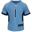 Zennovawear Cameron Ward Tennessee Titans Toddler Game Jersey - Light Blue