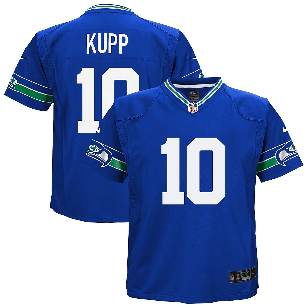 Zennovawear Cooper Kupp Seattle Seahawks Toddler Alternate Game Jersey - Royal