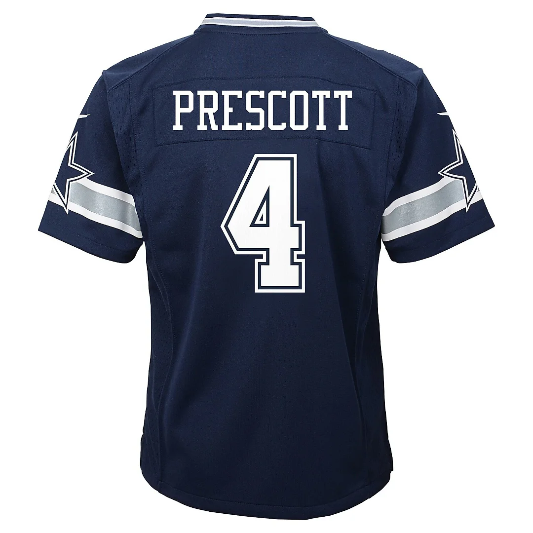 Zennovawear Dak Prescott Dallas Cowboys Toddler Team Game Jersey - Navy