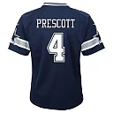Zennovawear Dak Prescott Dallas Cowboys Toddler Team Game Jersey - Navy