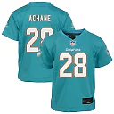 Zennovawear De’Von Achane Miami Dolphins Toddler Game Jersey - Aqua
