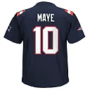 Zennovawear Drake Maye New England Patriots Toddler Game Jersey - Navy