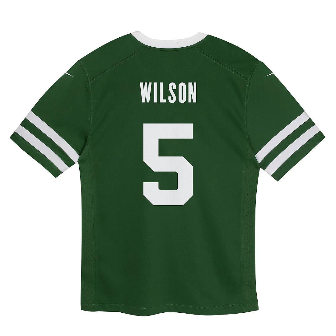 Zennovawear Garrett Wilson New York Jets Toddler Game Jersey - Legacy Green
