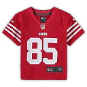 Zennovawear George Kittle San Francisco 49ers Toddler Game Jersey - Scarlet