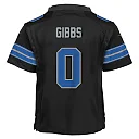 Zennovawear Jahmyr Gibbs Detroit Lions Toddler Alternate Game Jersey - Black
