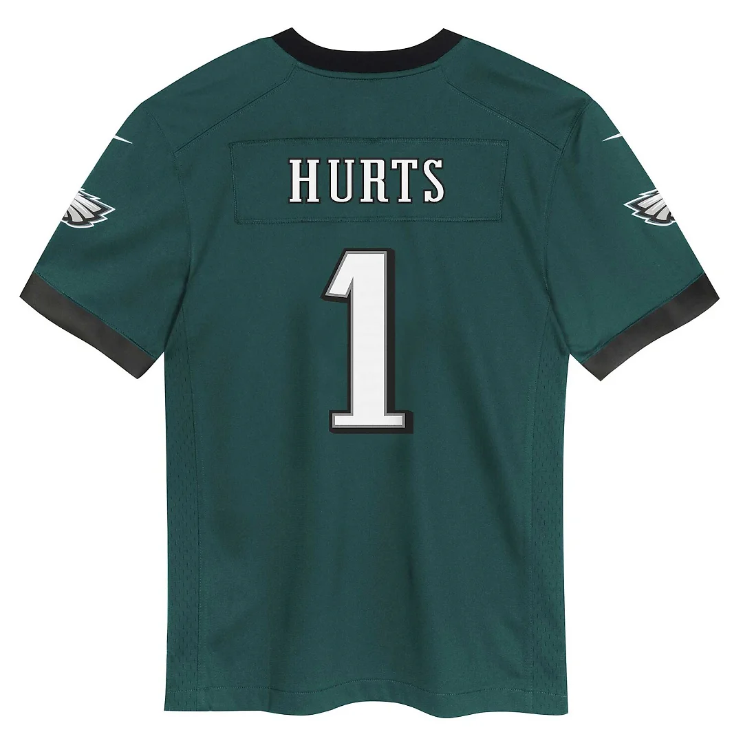 Zennovawear Jalen Hurts Philadelphia Eagles Toddler Game Jersey - Midnight Green