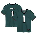 Zennovawear Jalen Hurts Philadelphia Eagles Toddler Game Jersey - Midnight Green