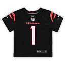Zennovawear Ja'Marr Chase Cincinnati Bengals Toddler Game Jersey - Black