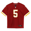 Zennovawear Jayden Daniels Washington Commanders Toddler Team Game Jersey - Burgundy