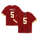 Zennovawear Jayden Daniels Washington Commanders Toddler Team Game Jersey - Burgundy