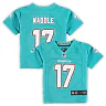 Zennovawear Jaylen Waddle Miami Dolphins Toddler Game Jersey - Aqua