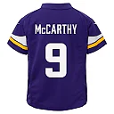 Zennovawear J.J. McCarthy Minnesota Vikings Toddler Game Jersey - Purple